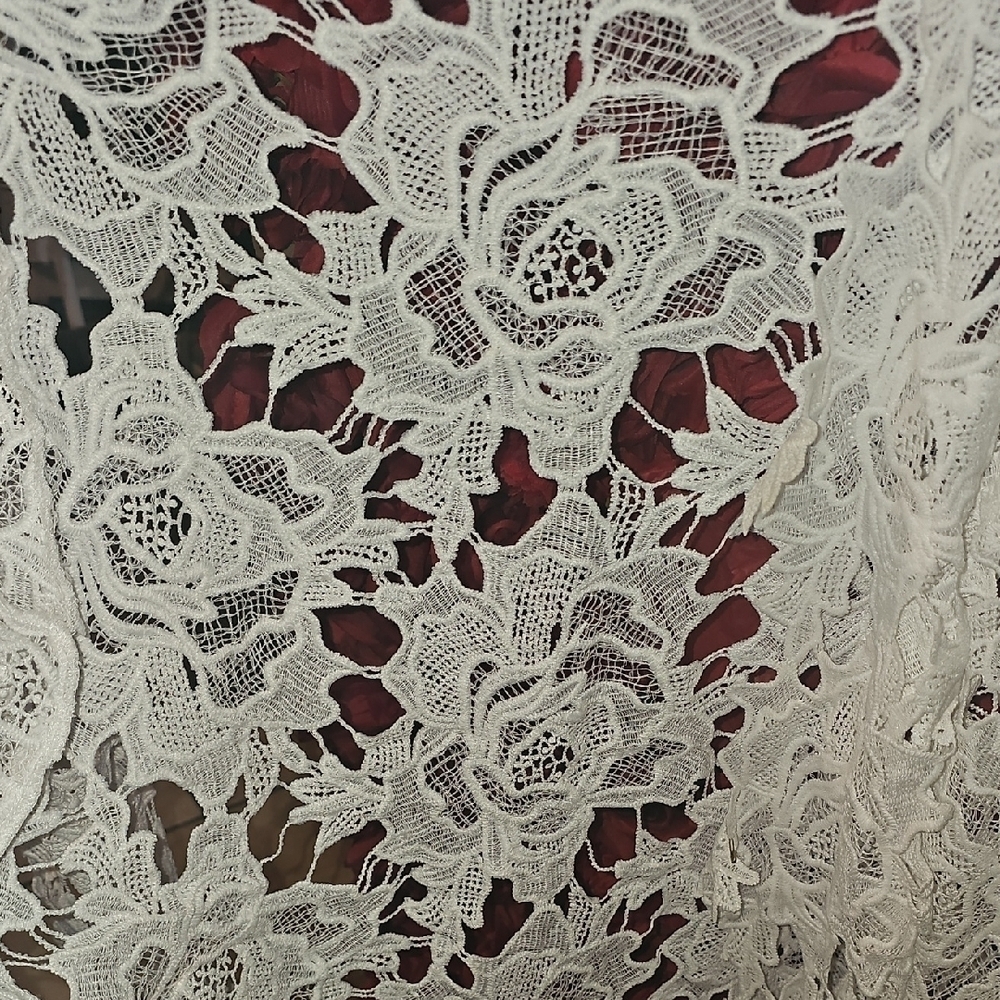 Women's NEW Elegant Lace Cardigan and Short Set Size L/XLarge - Picture 4 of 6
